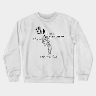 Lauv - Superhero Crewneck Sweatshirt